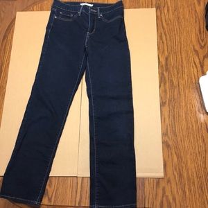 Levi’s 314 shaping straight leg jeans size 27